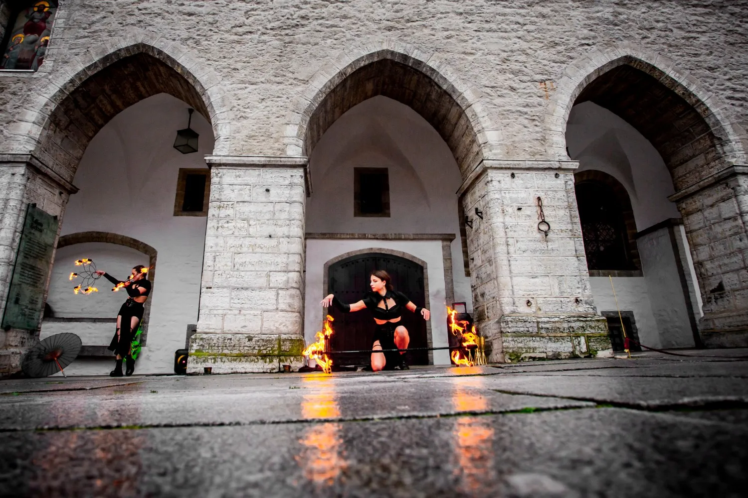 Flame Trance by MistyFire girls at Townhall Tallinn Fringe Festival Photo Anton Serdjukov