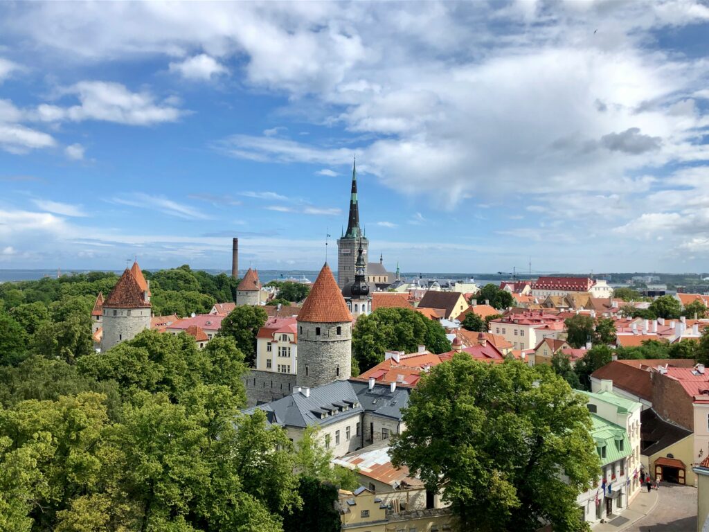 Tallinn city view